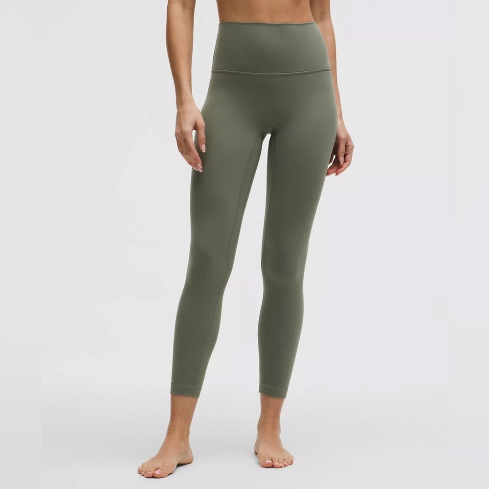 lululemon Align No Line™ High-Rise Pant Green Leggings Size 18